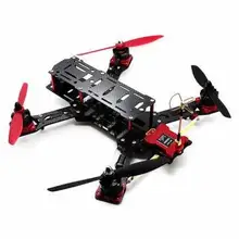 Livraison Gratuite EMAX Nighthawk Pro 280mm RC hélicoptère Taille En Fiber De Carbone Et Fiber De Verre Mixte professionnel Quadcopter drone Cadre