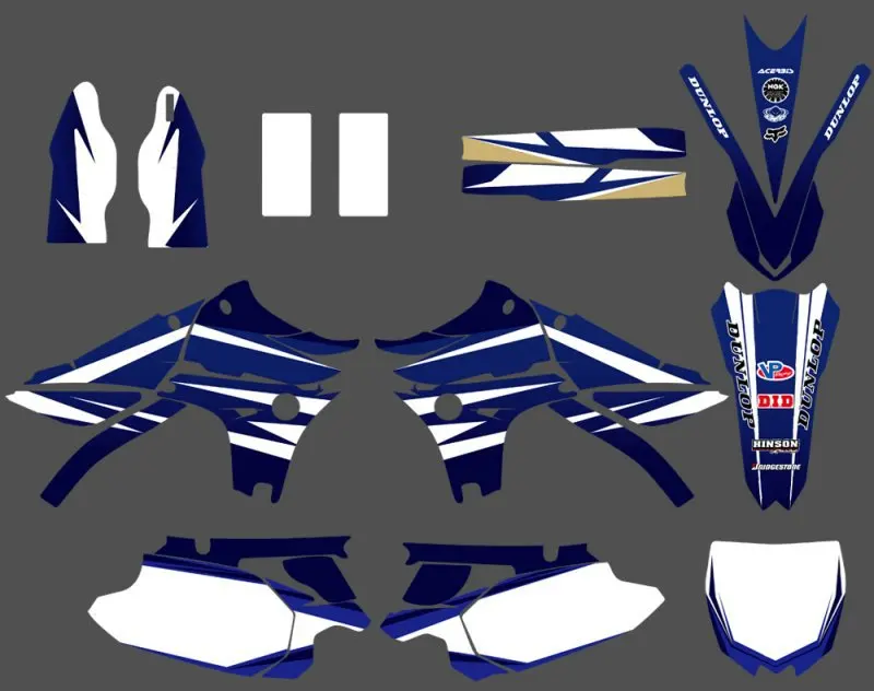

new style TEAM GRAPHICS & BACKGROUNDS DECALS STICKERS Kits for Yamaha YZ450F YZF450 YZ 450F YZF 450 2010 2011 2012 2013