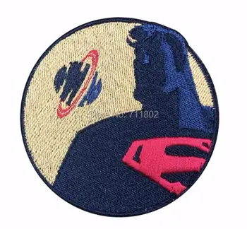 

Justice League Superman iron on patches movie TV embroidered DIY Applique Badge wholesale