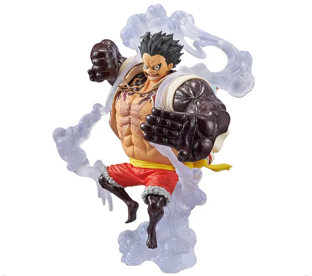 Best Price 14cm One piece Luffy four gear Action Figure PVC New Collection figures toys brinquedos Collection