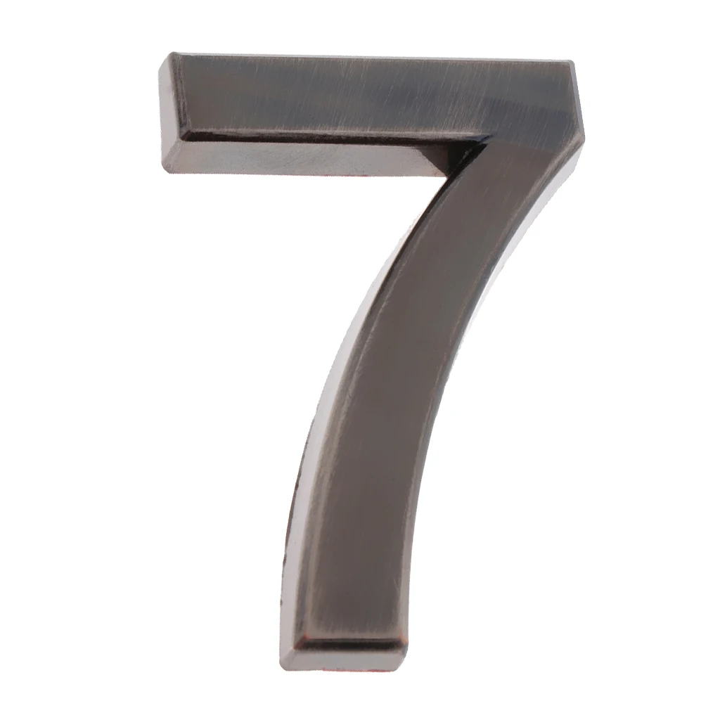 Self-adhesive House Address Digits Numbers Sign Stickers for Mailbox Apartment Hotel Door Address Number Sign