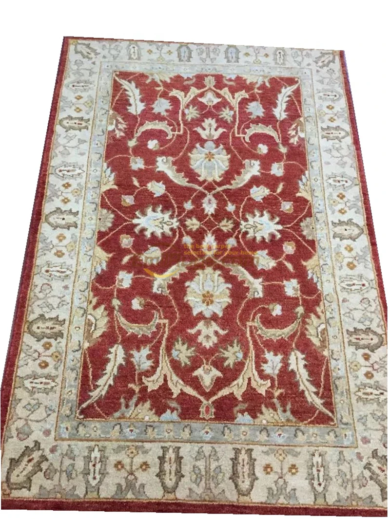 

Original single export Turkish handmade carpets OUSHAK Ozarks pure wool carpet XD1-6 4X6gc158zieyg14
