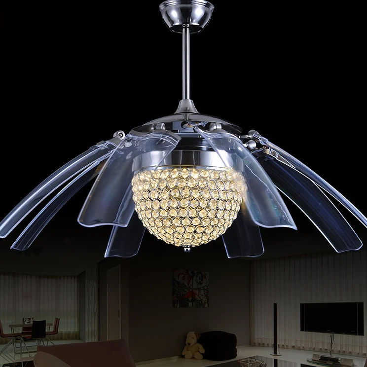 

LED Modern Iron Acryl Ceiling Fan LED Lamp.LED Light.Ceiling Lights.LED Ceiling Light.Ceiling Lamp For Foyer Bedroom