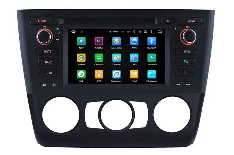 Android 8,0 dvd-плеер автомобиля для BMW 1 серии E81 E82 E88 E87 руководство с gps навигации радио BT USB SD AUX WI-FI стерео 4 г+ 32 г