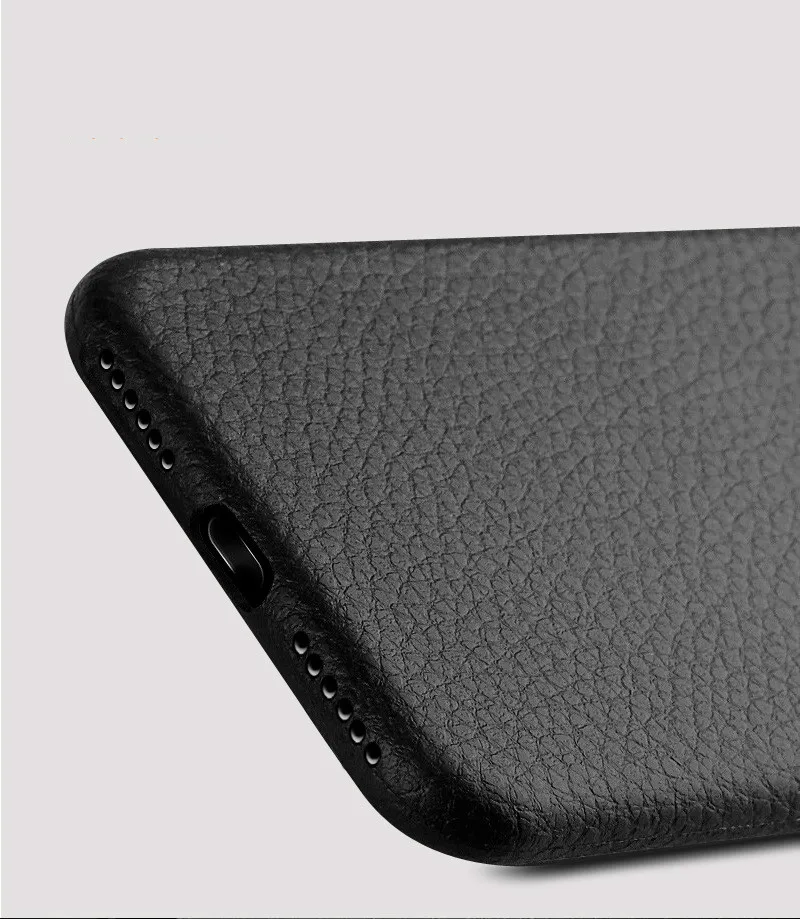 Новый Ретро Кожаный узор Мягкий ТПУ силиконовый чехол для телефона IPhone 6 6S 7 Plus