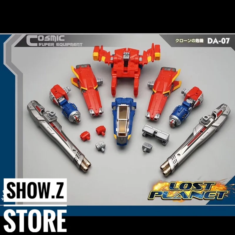 

[HotSale][Show.Z Store] MechFansToys MFT Lost Planet Diaclone Reboot DA-07 Cosmos Battle Upgrade Kit for DA-01 Dia-Battles