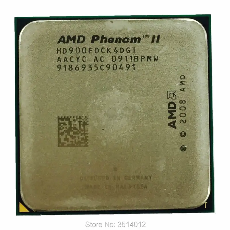 Четырехъядерный процессор AMD Phenom II X4 900E 2 4 ГГц hd900eok4dgi Socket AM3|socket am3|phenom ii x4amd phenom x4 |