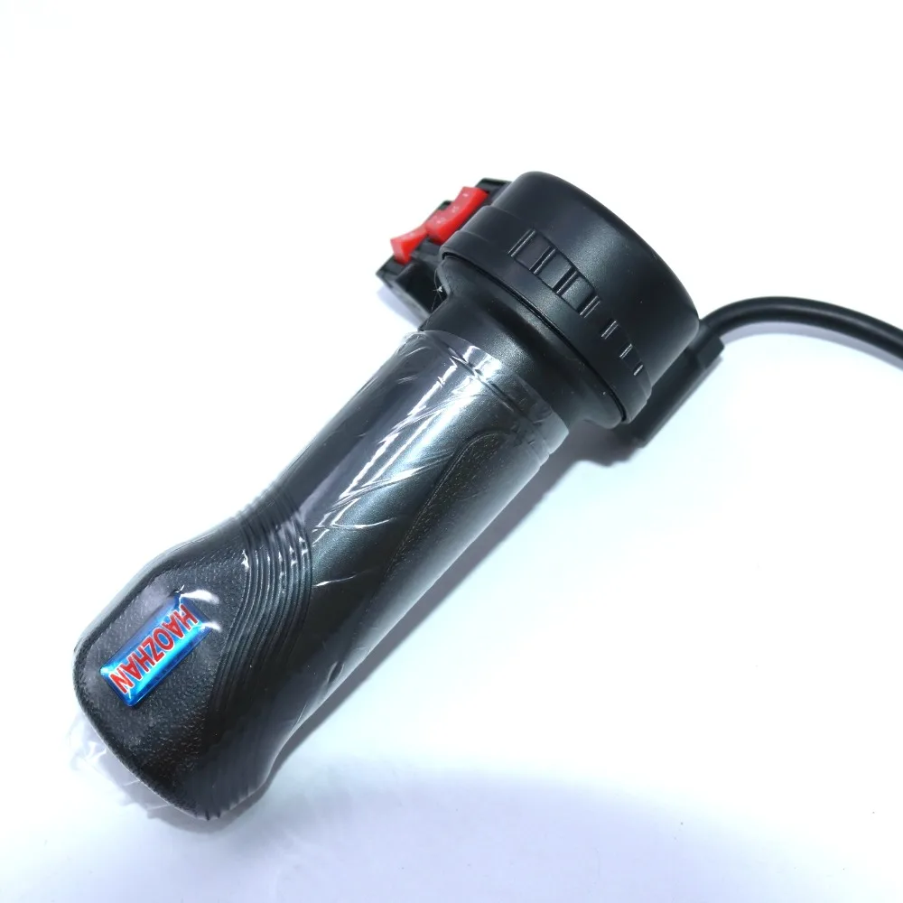 Clearance EVfitting electric bike scooter tricycle gas handle ebike throttle with 3 speed&Reverse switches button 3