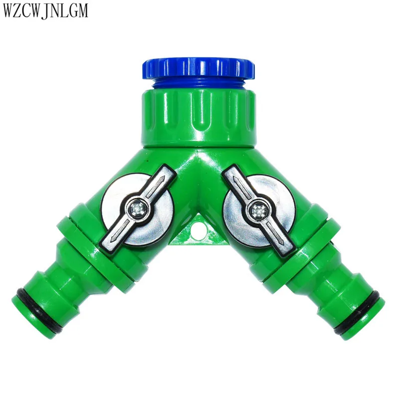

Garden Irrigation 3/4 "Female Thread Y Quick Coupler Garden Irrigation Watering Adjustable Split Taps Adapter Valves 1pcs