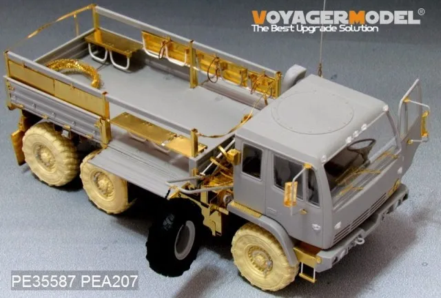 Atualizar com Peças de Metal Passatempo Modelo Voyager Médias M1083 Caminhão Tático Fmtv Gravura Knl Pe35587 6 High Quality Brinquedos e hobbies