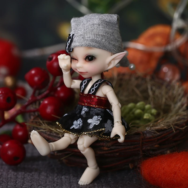 Realpuki Papilio сказочная FL BJD кукла 1/13 розовая улыбка эльфы Игрушки для девочек крошечные полимерные шарнирные куклы