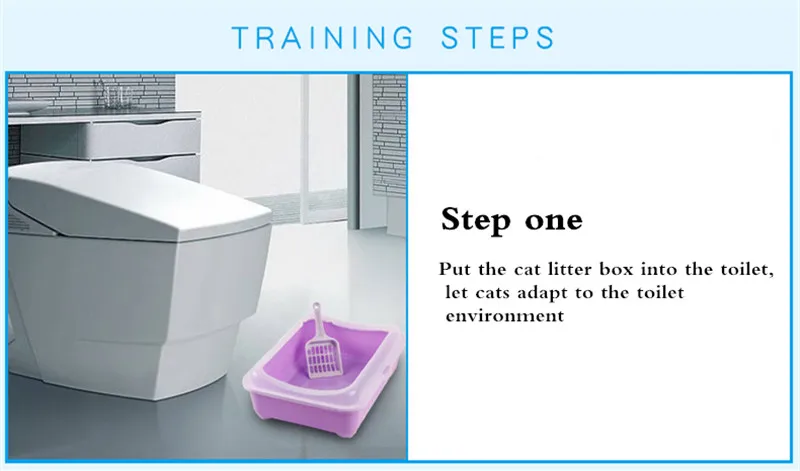 FML Pet Туалет тренер Пластик кошачьих туалетов щенок кошачьих туалетов коврик для очистки простой обучение туалет для домашних животных для кошки собаки