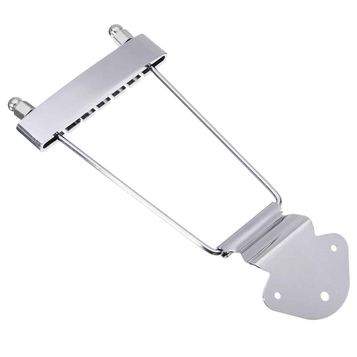 Brand New 6 String Jazz Guitar Bridge Trapeze Tailpiece Open Frame  Bridge For Archtop Guitar Accessories