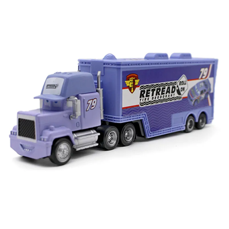 Дисней Pixar тачки 27 стилей Марка грузовик Молния Маккуин король 1:55 литья под давлением металлический сплав и пластиковые игрушки автомобиль для ребенка подарок - Цвет: No 79