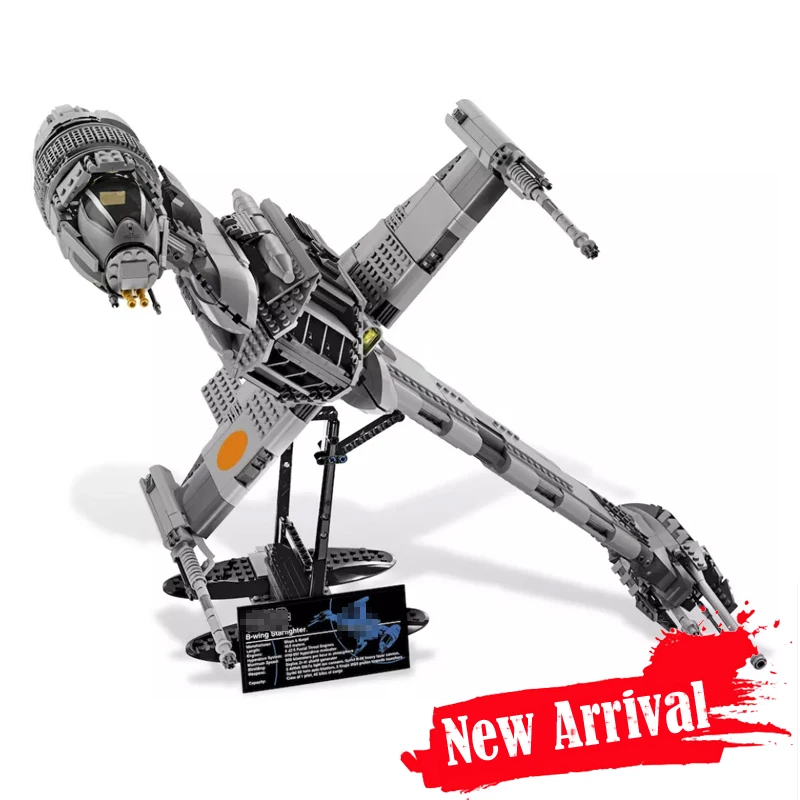 

Lepin 05045 B-Wing Starfighter STAR Ultimate Collector WARS 1487PCS Building Bricks Blocks Toys For Children Compatible 10227
