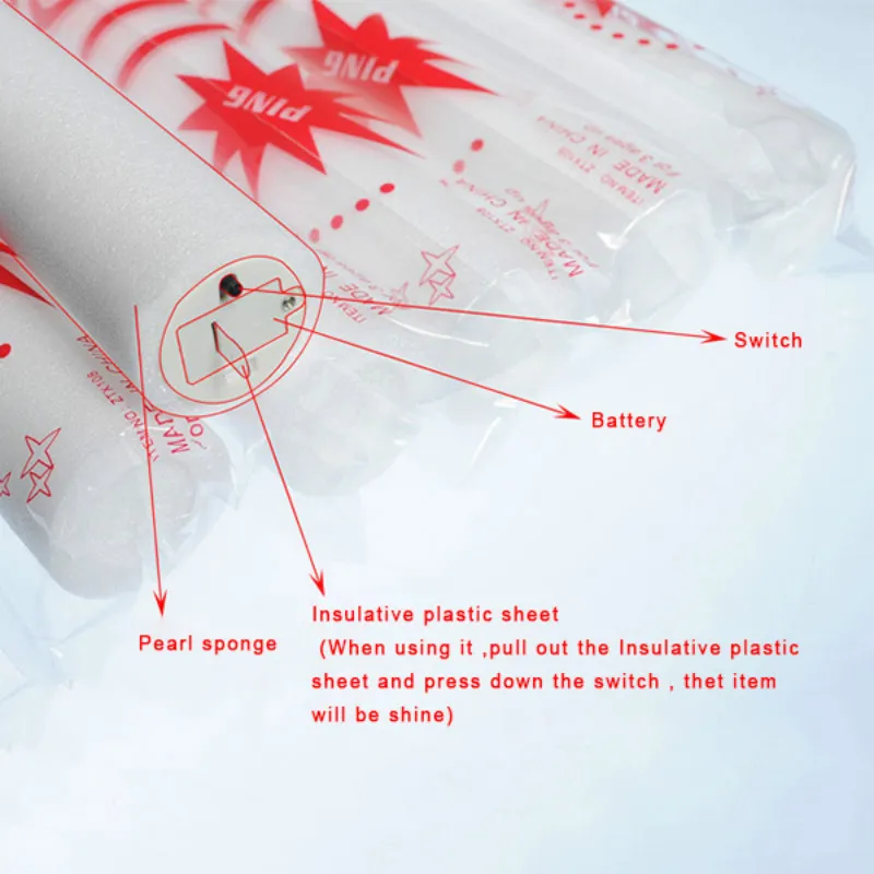 100Pcs/Lot LED Foam Stick Colorful Glow Stick Fluorescent Glow Rally Rave Cheer Tube Baton Wands Party Festival Light Stick 100Pcs/Lot LED Foam Stick Colorful Glow Stick Fluorescent Glow Rally Rave Cheer Tube Baton Wands Party Festival Light Stick