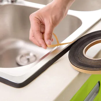 

Kitchen Self Sealing Adhesive Tape Dust And Waterproof Sealing Strip Sealing Tape Strips Wall Bathtub Sealer Kitchen tools