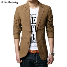 Men Blazer Outerwear Jacket Spring Fashion Slim Designer Brand New Autumn Casual 