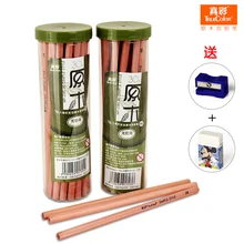 30 шт. набор деревянных студенческих HB/2B карандашей шестиугольник/треугольной формы