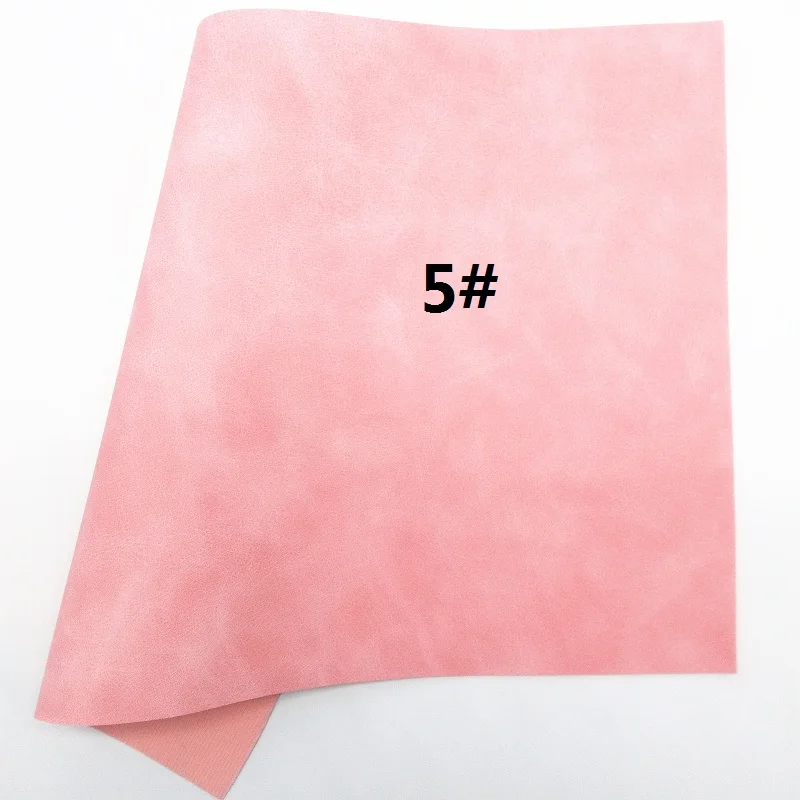 Розовая Лоскутная блестящая холщовая простыня, " x 11" бумага с блестками, крест лист из искусственной кожи для волос лук и серьги ткань XM076 - Цвет: 5