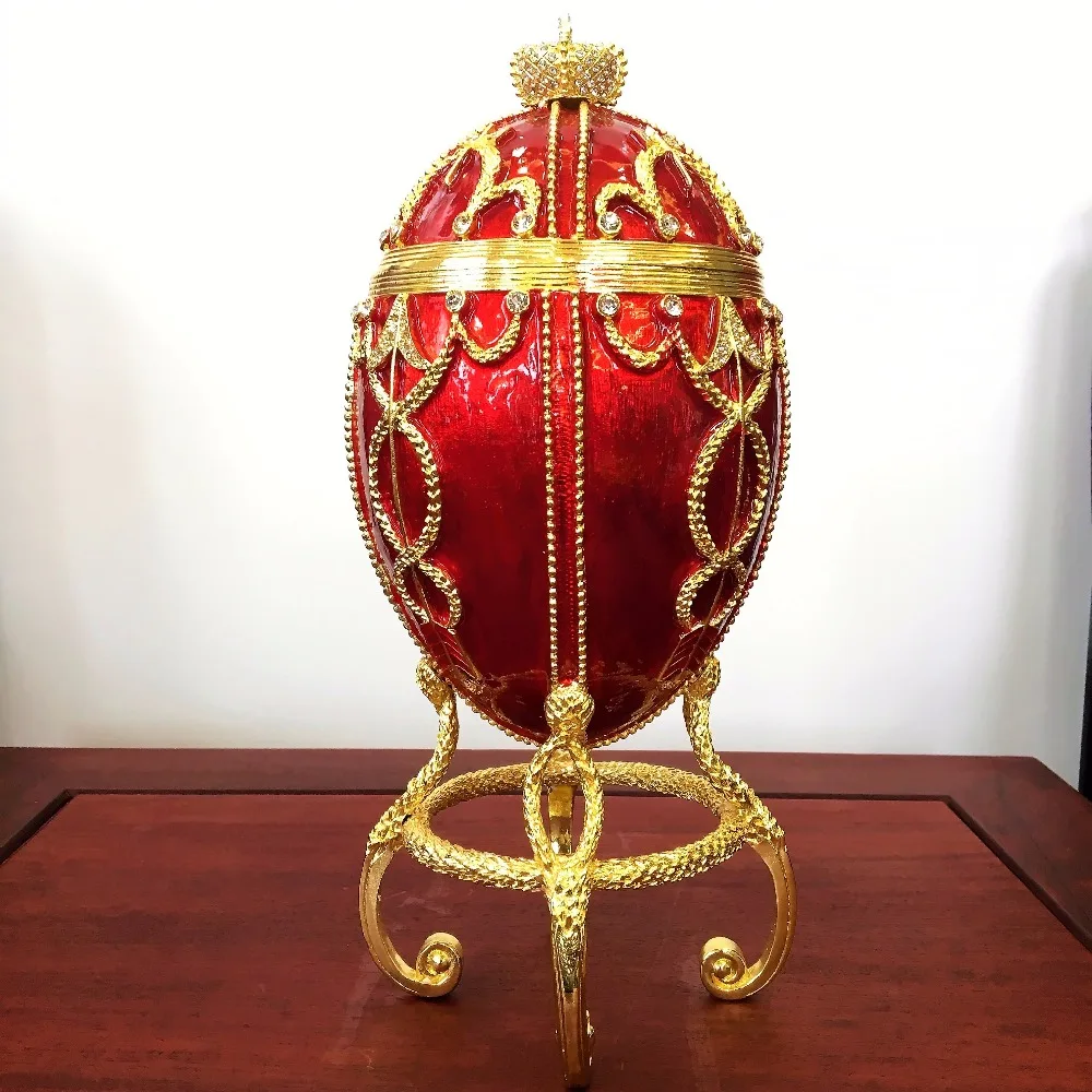 Qifu home decoration 1895 Rosebud qifu faberge egg with carriage replica for home decor
Qifu home decoration 1895 Rosebud qifu faberge egg with carriage replica for home decor
