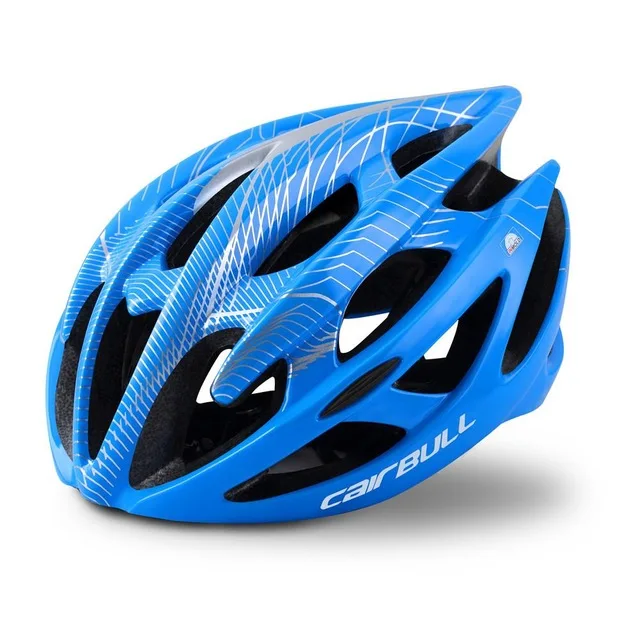 Superlight дышащая велосипедная Защитная шляпа шлем MTB шоссейные велосипедные шлемы High CAIRBULL Высокопрочный PC+ EPS велосипедный шлем casco m - Цвет: Blue