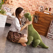 50 ~ 120cm Kuschel Dinosaurier Tanystropheus Stofftier Plüsch Dino Blau/Wein Rot/Grün/Rosa Mädchen jungen Weihnachten Plushie Geschenk