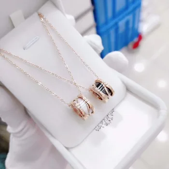 

New Spiral Maxi Necklaces Bulgaria Jewelry Ladies Creative Style Bijoux Fashion Necklace Birthday Christmas Gift For Woman