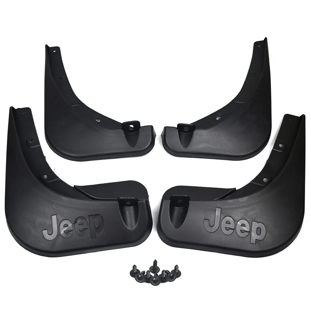 

4Pcs Car Rear Mud Flap Mudguards Mudflaps Splash Guards For 2015-2017 2018 Jeep Renegade