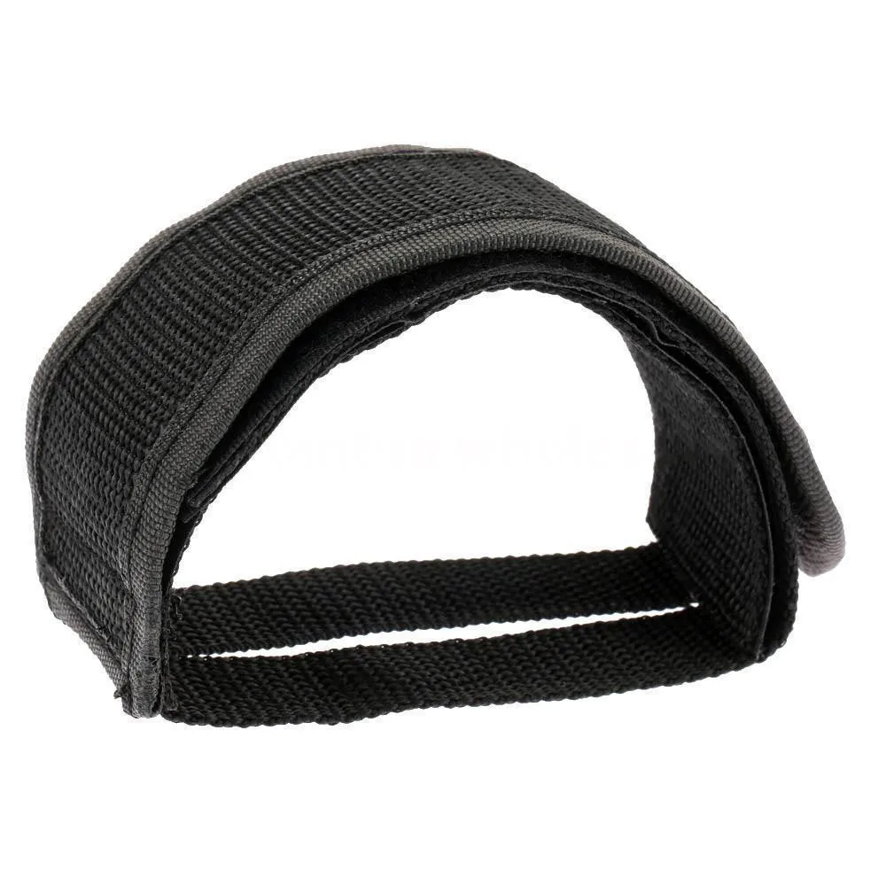 1PC Fixie BMX Fixed Gear Bike Bicycle Adhesive Straps Pedal Toe Clip Strap Belt Cn Suitable for fixed gear Outdoor Cycling *10