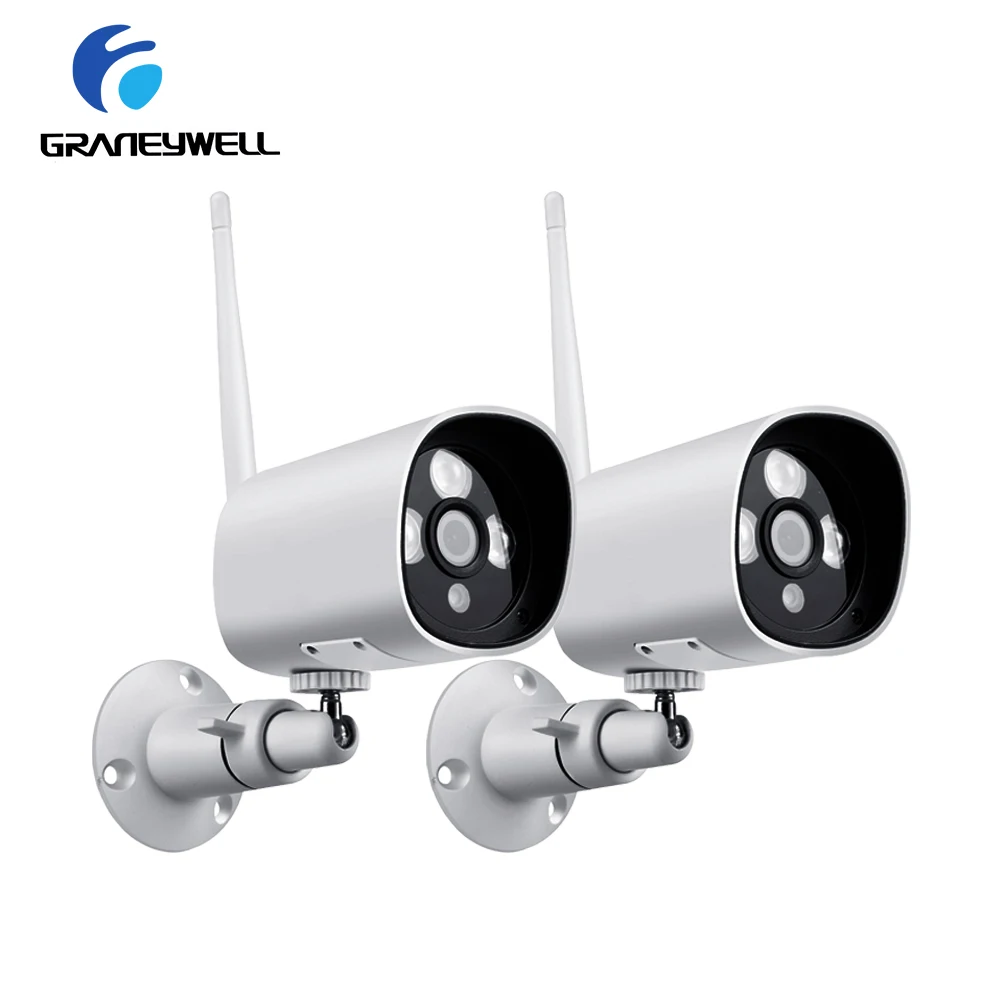 

2 pcs/lot 1080P 2.0MP ONVIF Security Camera Outdoor Wifi IP Camera Waterproof IP66 Security Camera Video Surveillance Camping