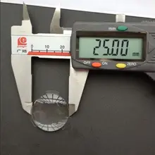 25 мм biconvex объектив с закрылками 45 мм фокусное расстояние Виртуальная реальность 3D объективы, google картонный объектив