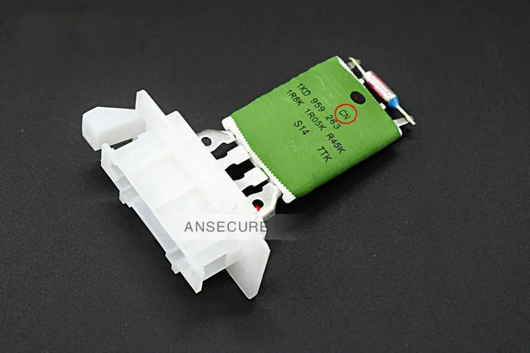

Heater Fan Blower Motor Tandem Resistor Regulator For VW Jetta Golf MK5 MK6 PASSAT TIGUAN TOURAN SEAT SKODA 1KD 959 263