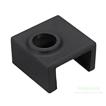 

1pcs Black Hotend Heating Block Silicone Cover Case For Creality CR-10/10S/10S4/10S5/Ender-3/CR20 3D Printer Part