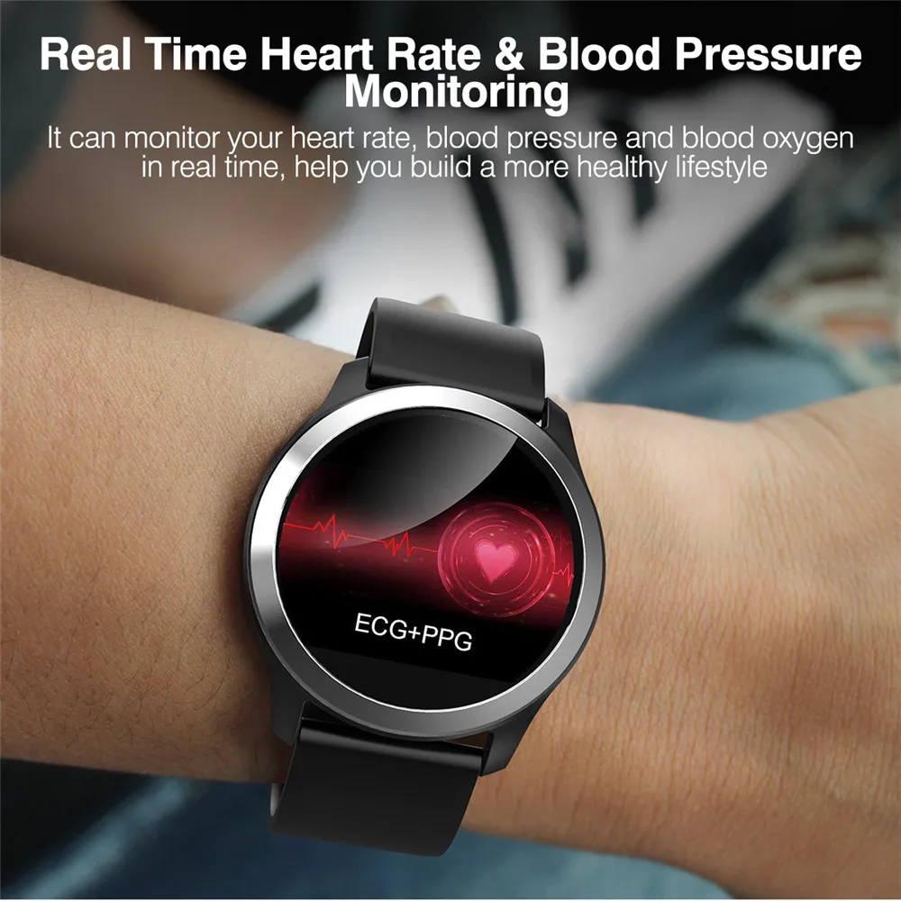 Умный Браслет MODOSON Z03 спортивный фитнес трекер с пульсометром Smartband часы для