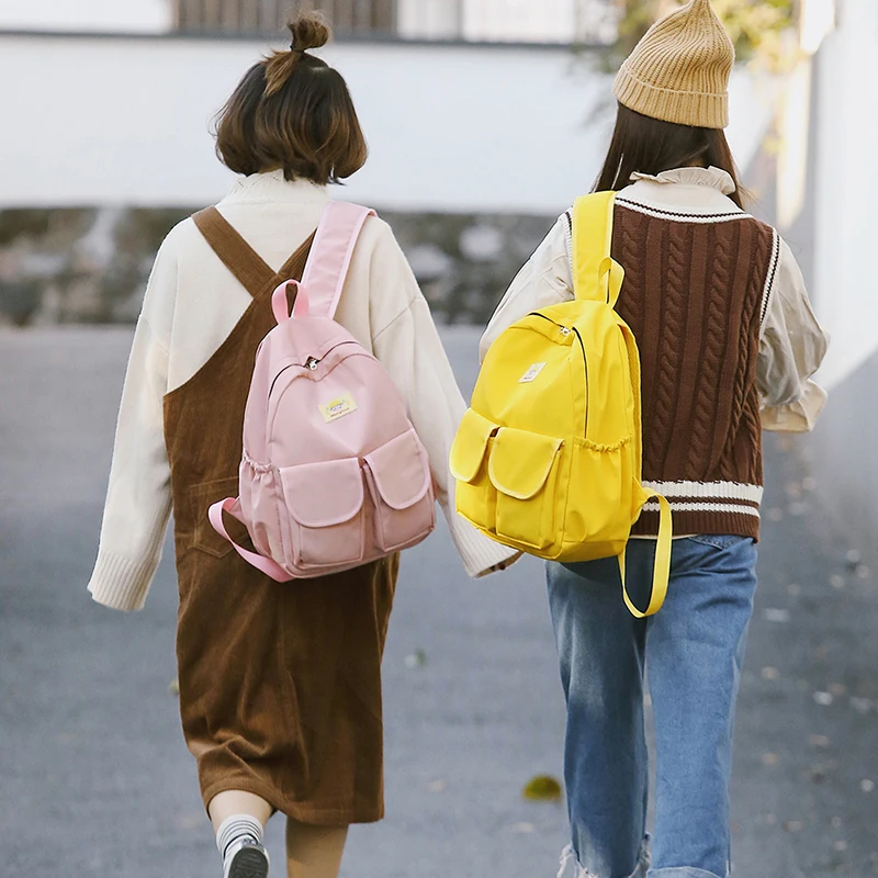 MENGHUO Women Backpacks for School Teenagers Girls Preppy Style School Bag Ladies Soft Fabric Backpack Female Book bag Mochilas (11)