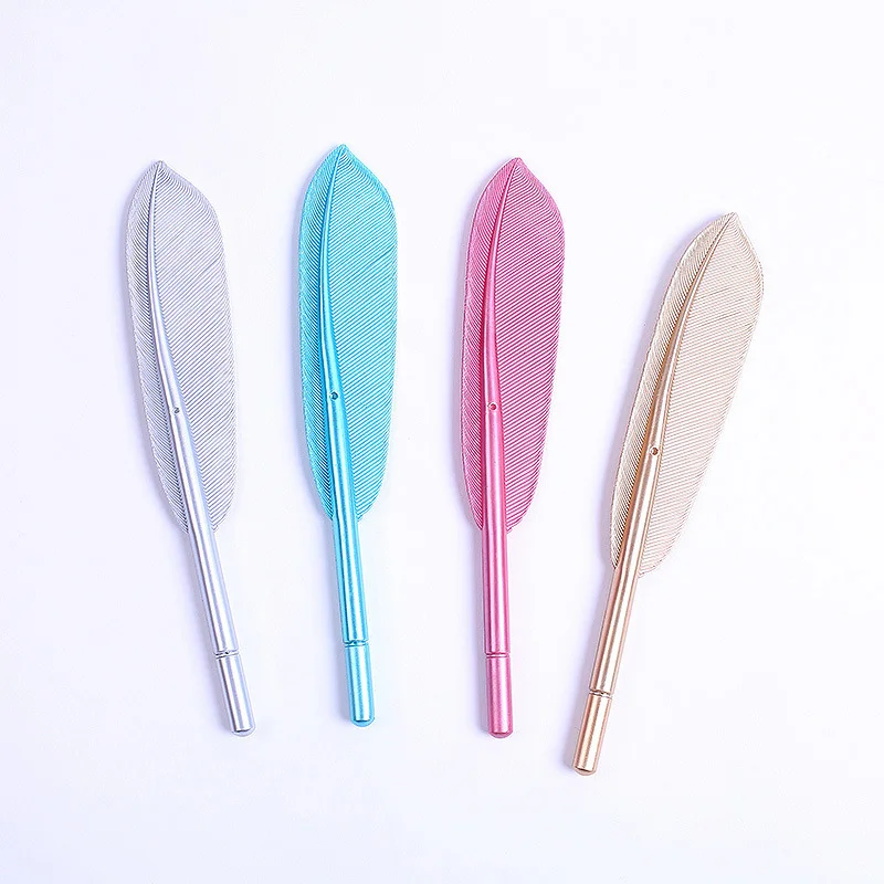

Feather gel pen 0.5mm creative cute cartoon gel pen ink pen gift school office supplies stationery