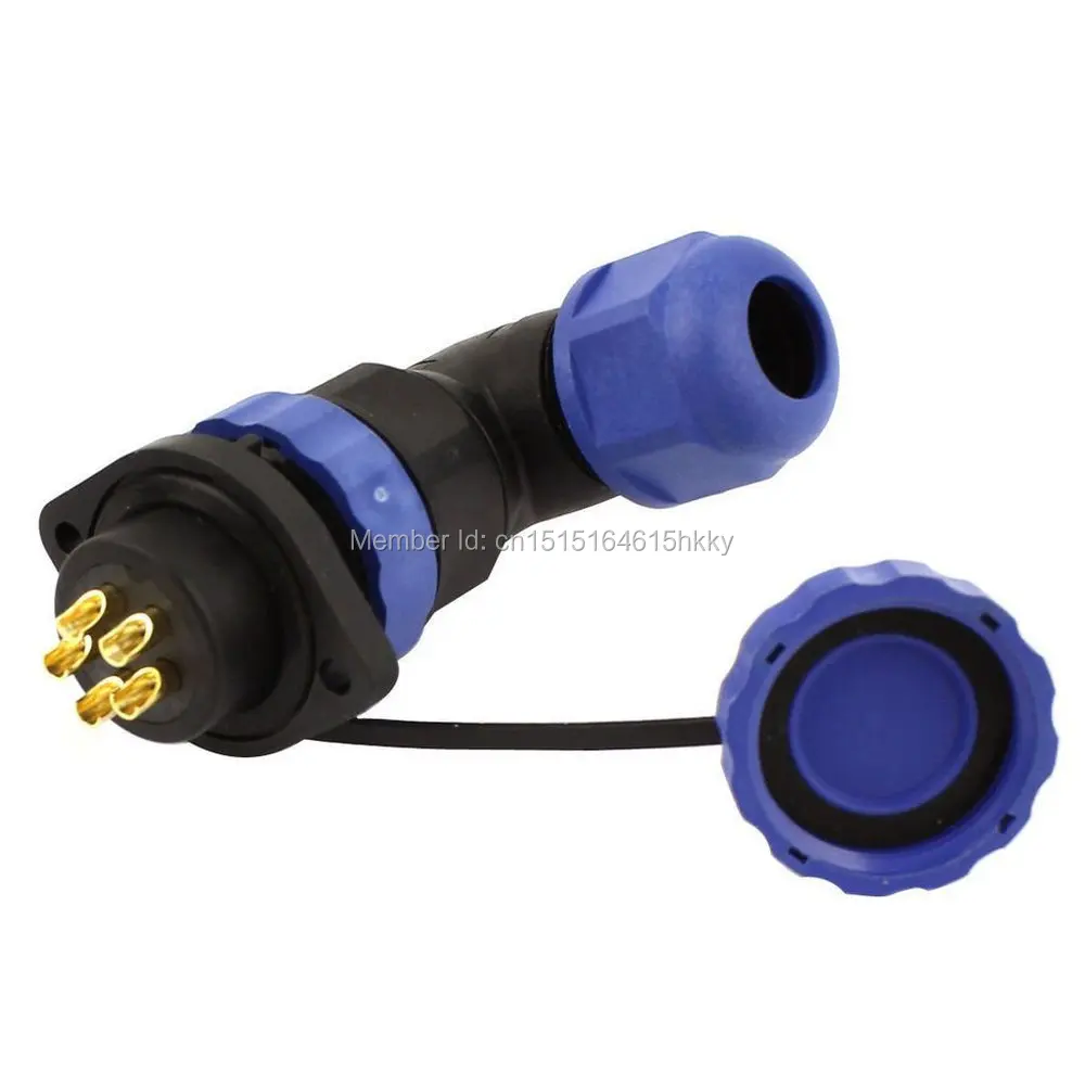 

SD20 20mm 5 Pin 5P Flange Waterproof Aviation Connector Plug Socket Elbow IP68