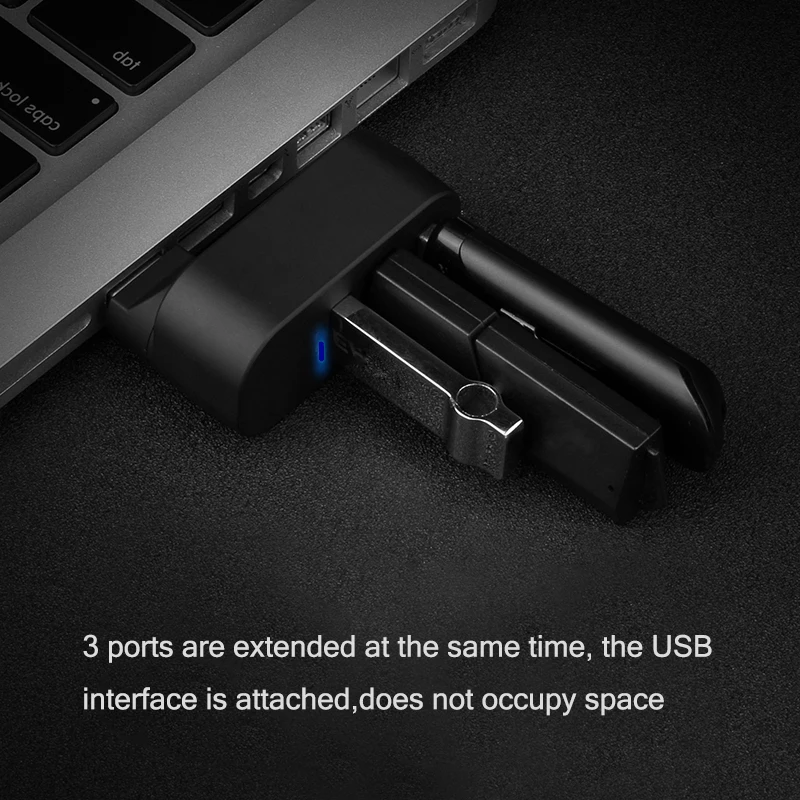 Мини адаптер USB 2 0 с 3 портами|USB-хабы| |