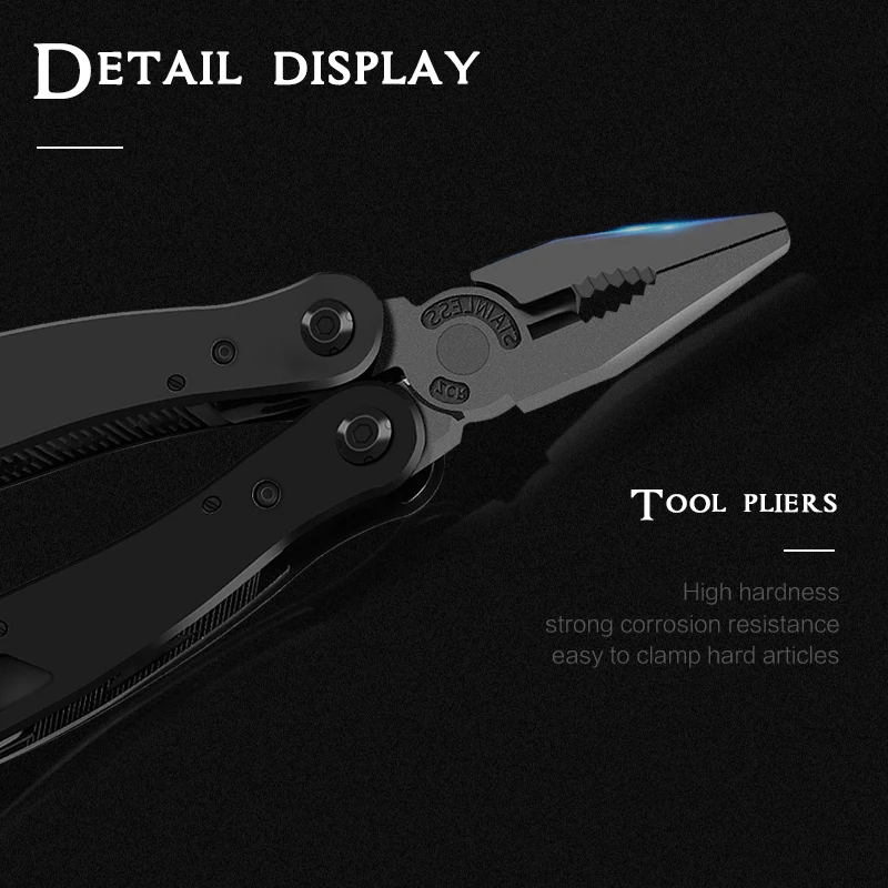 Augusttools один ручные многофункциональные инструменты складной Мультитул Бытовая отвертка Пила Открытый Кемпинг выживания охотничьи инструменты