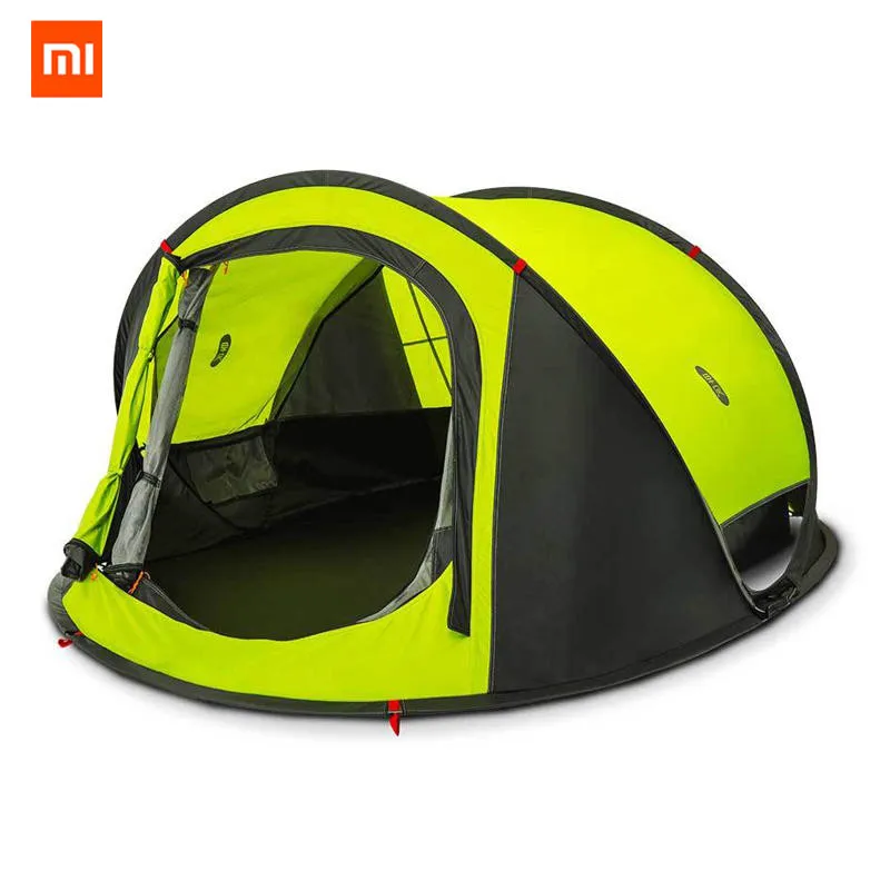 Get  Original Xiaomi Mijia zaofeng 3-4 People Automatic Camping Tent Outdoor Waterproof Double Layer Can