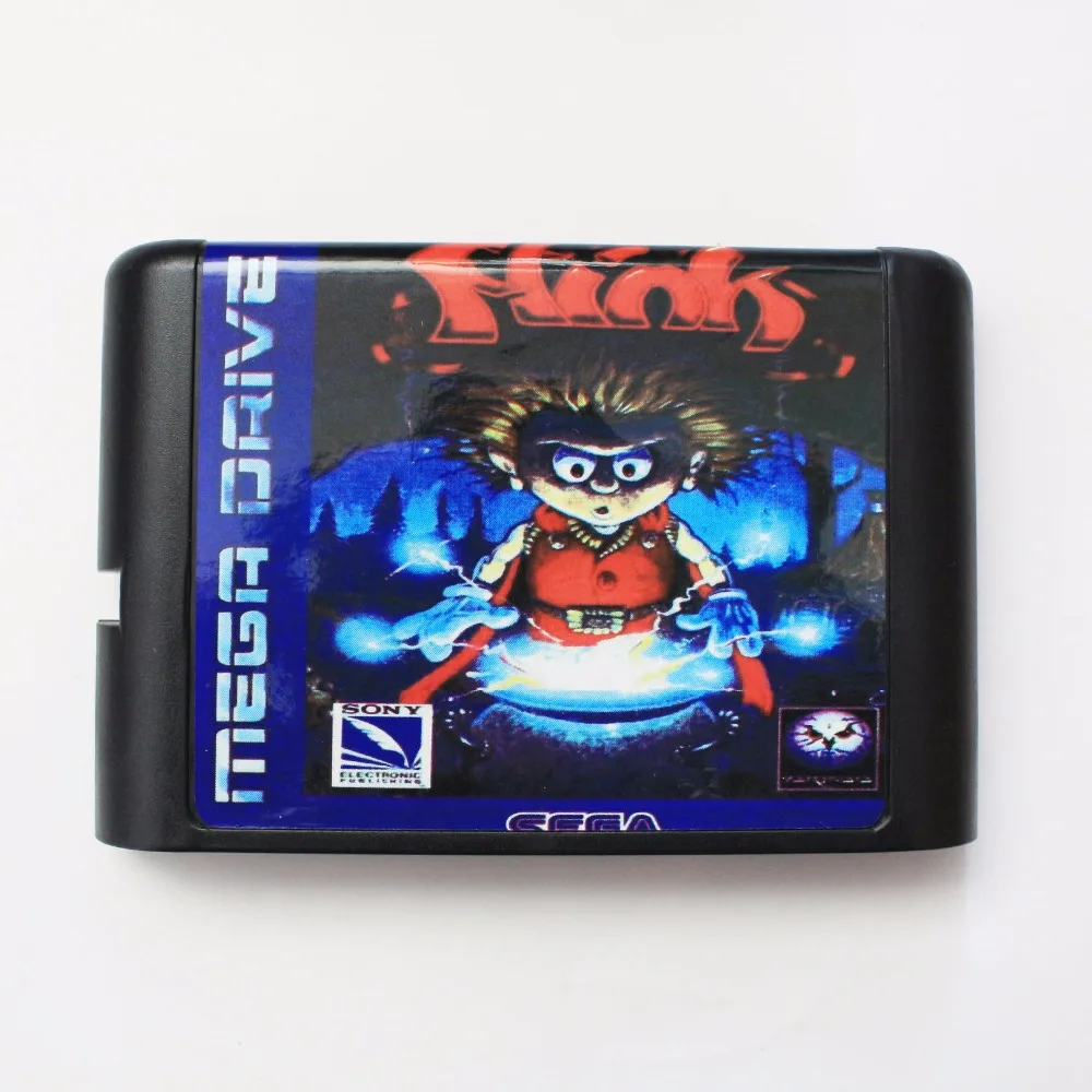 

The Misadventure Of Flink 16 bit MD Game Card For Sega Mega Drive For Genesis