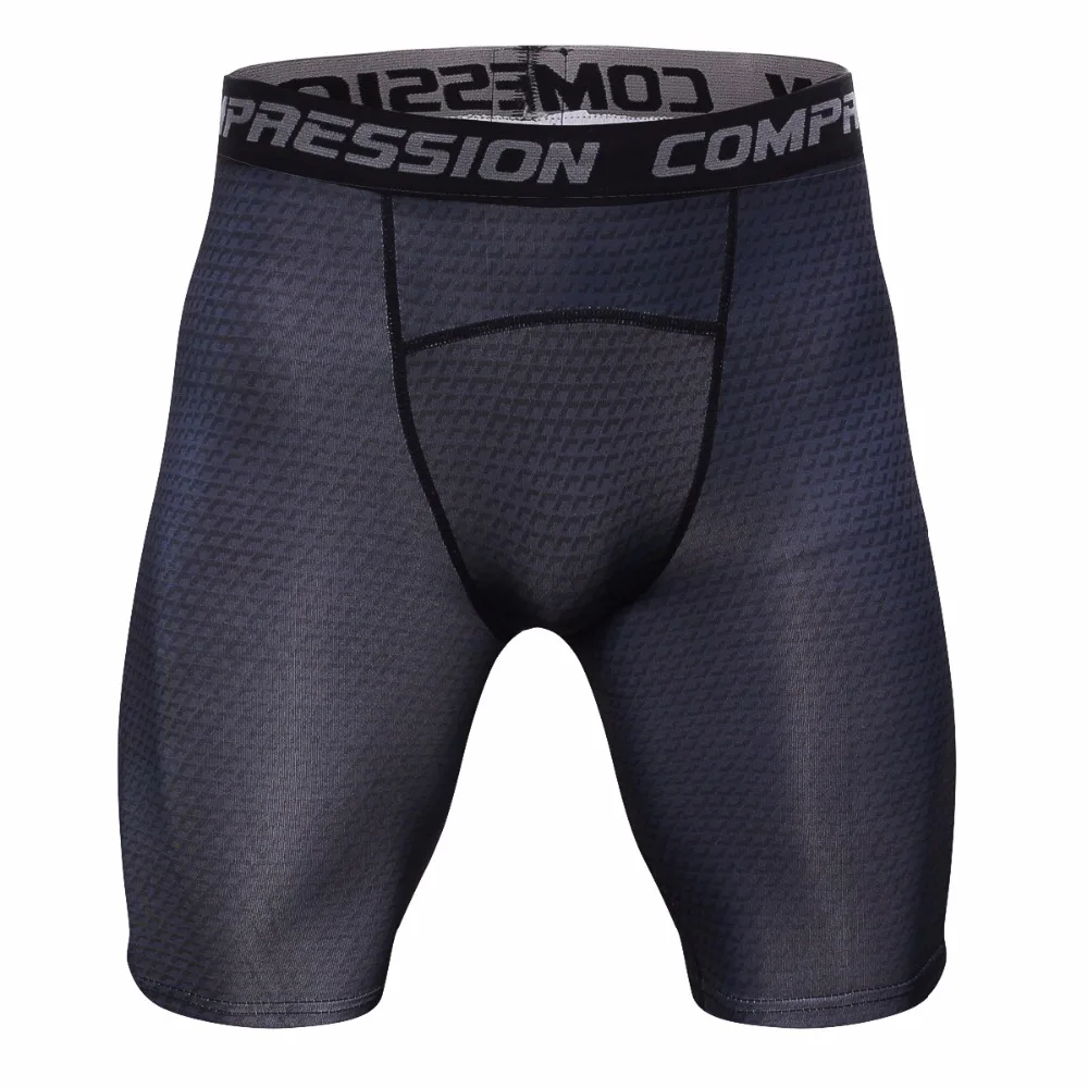 2018 пляжные летние Компрессионные шорты мужские модные 3D принт короткие леггинсы Crossfit джоггеры быстросохнущие обтягивающие шорты для