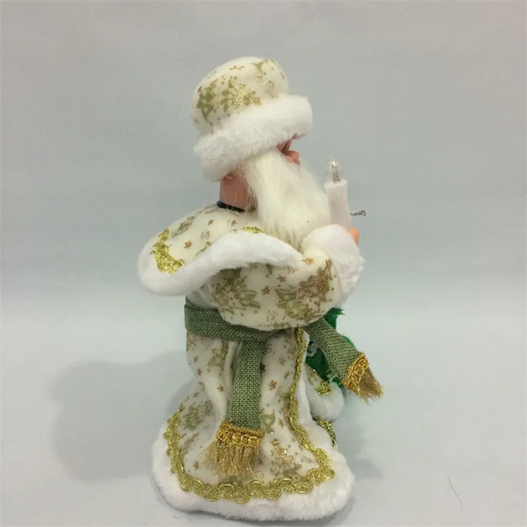 Decorações de Boneca para Crianças Russo Musical Papai Noel Natal Criativo 12 Polegada Elétrica Falando Brinquedos 7 High Quality Brinquedos e hobbies