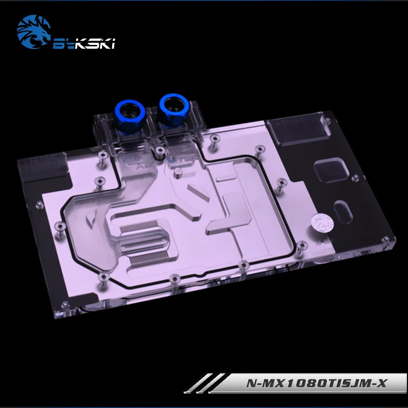 Bykski N-MX1080TISJM-X, полное покрытие видеокарты блок водяного охлаждения для Palit GTX1080Ti Super JetStream/GameRock