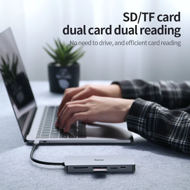 Usb концентратор Thunderbolt 3 адаптер type C к HDMI USB 0 PD deX для Macbook Pro Samsung Galaxy S8 S9 Note 8 9