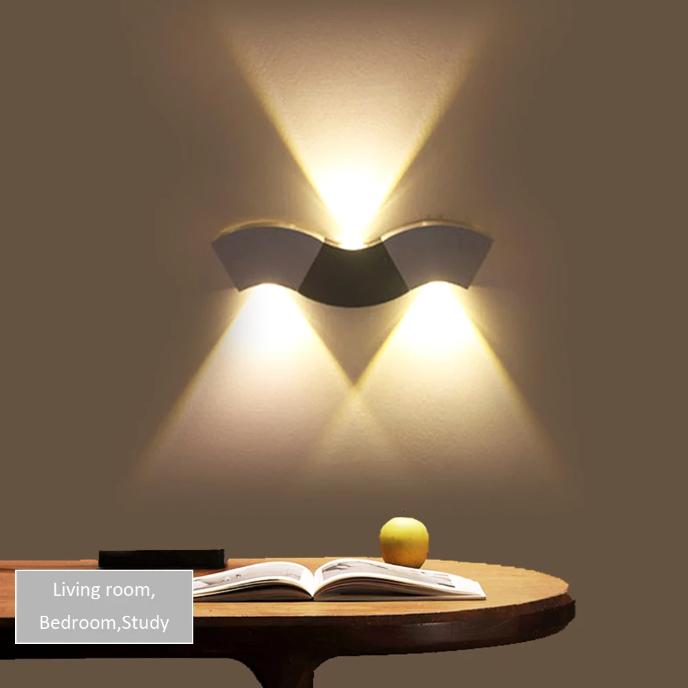 

Eusolis Moderne Creatieve Wall Lamp Aluminium Wall Lamps Indoor Modern House Lighting Fixtures Bathroom Mirror Sconces