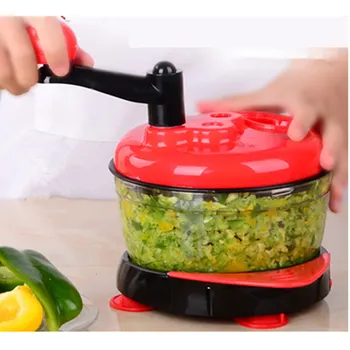 

New 1 Set Multi-functional Kitchen Tool Seasoning Meat Grinder Adjustable 3 Level Manual Grinder Vegetable Chopper Cooking Mixer