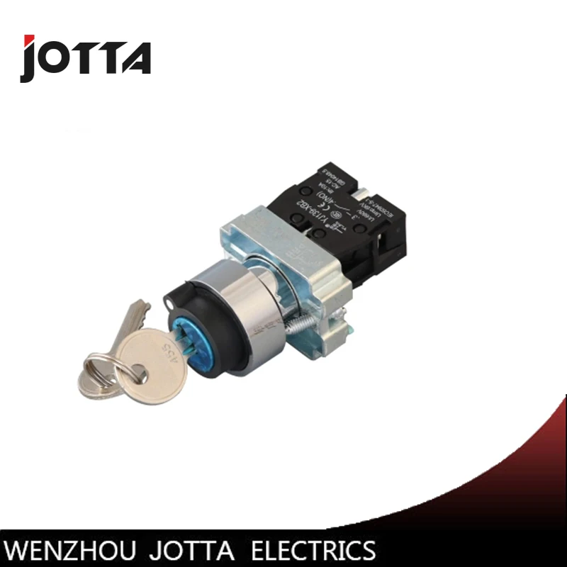 

XB2-10Y/22 two position momentary key-lock push button switch
