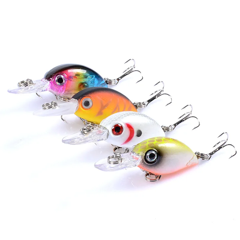 Rock Crank рыболовные снасти 5.2cm/3 8g приманка пластиковая жесткая для спорта на